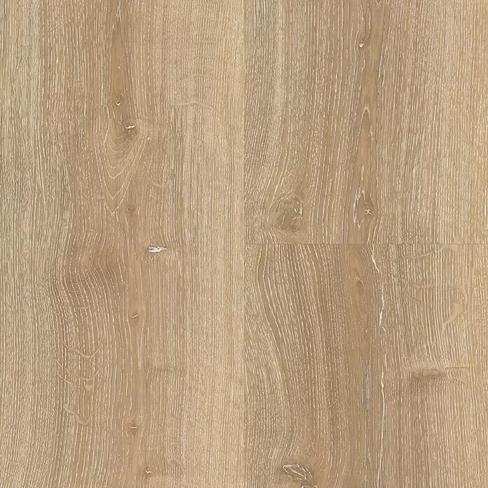 Parador Vinylbodenmuster Basic 5.3 Eiche Royal hell gekälkt - 200 x 225 x 5,3 mm, Landhausdiele - Draufsicht