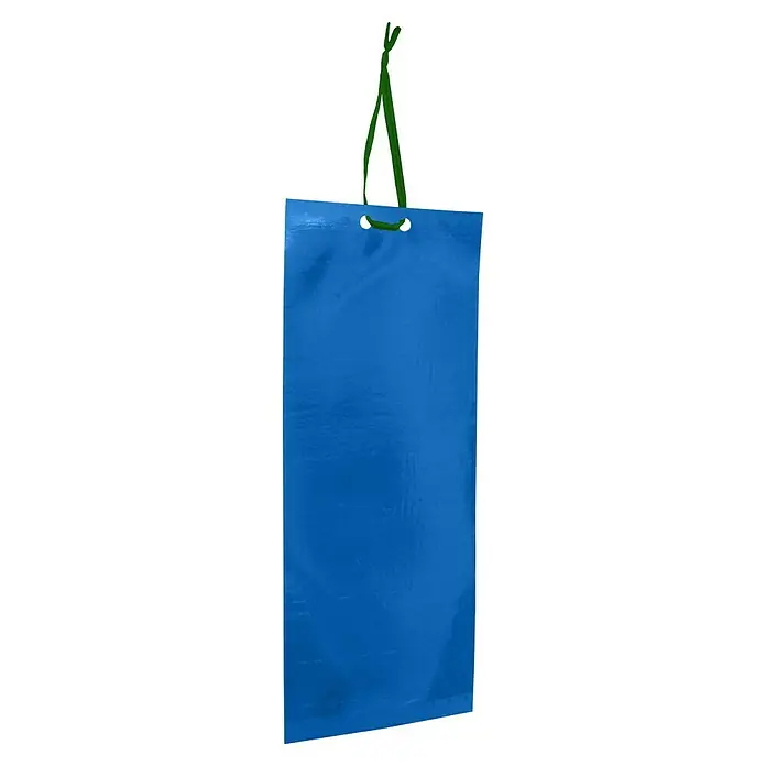Swissinno Klebefalle - Blau, 10 Stk. - Elegante blaue Geschenktasche mit grünen Trägern, perfekt für besondere Anlässe und stilvolle Verpackungen. Ideal für Geburtstage und Feiern.