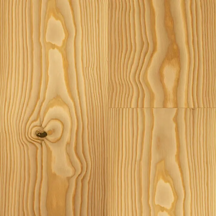 Parador Parkettmuster Classic 3060 Lärche Naturöl plus - 200 x 185 x 13 mm, Landhausdiele - Helles Kiefernholz-Parkett mit deutlicher Maserung und Ast. Ideal für ein warmes, natürliches Ambiente im Wohnbereich.