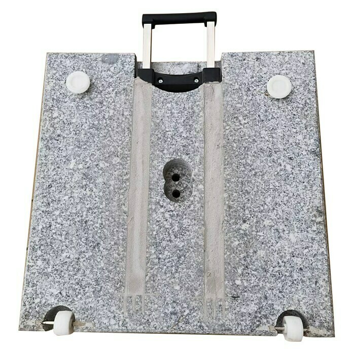 Granitni stalak za suncobran (48 kg, Kotačići)