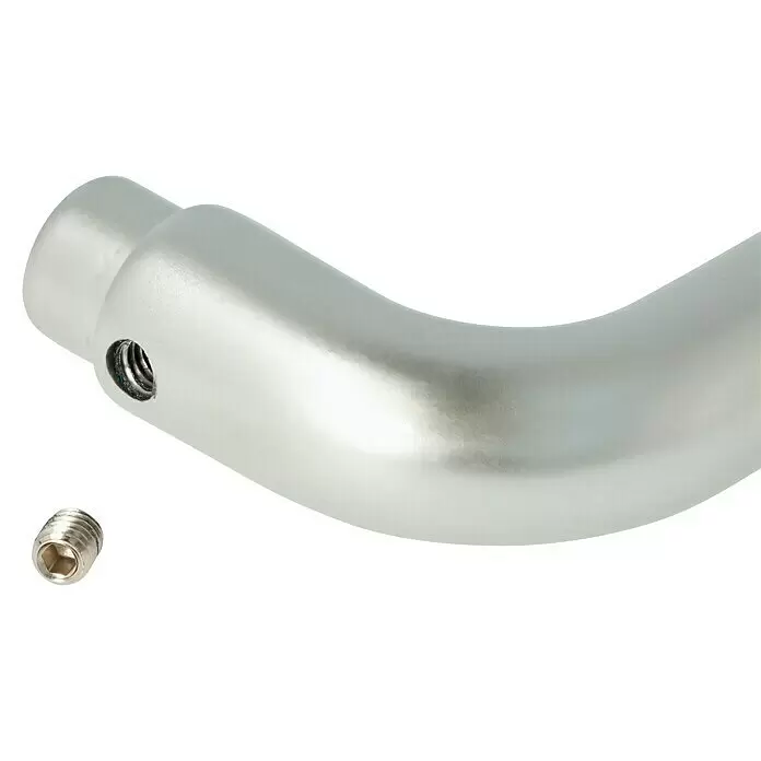 Portaferm Drückerlochteil - Vierkantstift: 8 mm, Silber, U-Form - Detailaufnahme