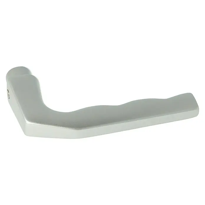 Portaferm DrückerlochteilVierkantstift: 8 mm, Silber, Fingerform