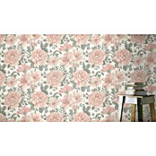 Rasch Bambino XIX Vliestapete Blumen (Rosa, Floral, 10,05 x 0,53 m) | BAUHAUS