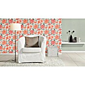 Rasch Bambino XIX Vliestapete Blumen (Orangerot, Floral, 10,05 x 0,53 m) | BAUHAUS