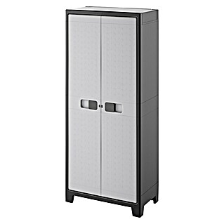 Regalux Space Line Kunststoffschrank (L x B x H: 44 x 80 x 182 cm, Traglast Einlegeboden: 30 kg)