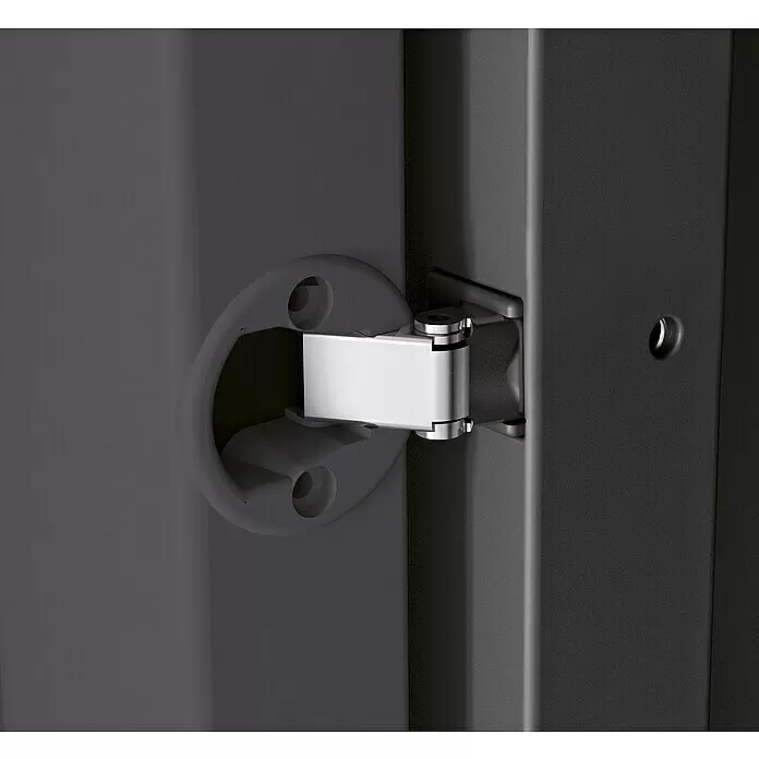 Keter Kunststoff-Mehrzweckschrank Premium XL - L x B x H: 54 x 89 x 99 cm - Detailaufnahme