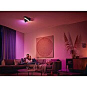 Philips Hue LED-Deckenstrahler Centris (25 W, L x B x H: 40,8 x 33,7 x 12,8 cm, Schwarz, Mehrfarbig) | BAUHAUS