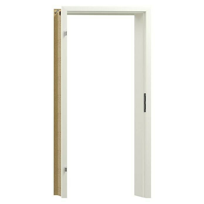 GetaDoor Laminit Türzarge GL 222 (610 x 2.110 mm, Wandstärke: 80 mm, DIN Anschlag: Links, Arctic Weiß) | BAUHAUS