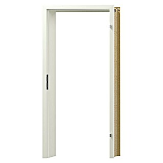 GetaDoor Laminit Türzarge GL 222 (860 x 1.985 mm, Wandstärke: 205 mm, DIN Anschlag: Rechts, Arctic Weiß)