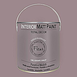 Fleur Pintura para efectos decorativos Interior Matt Paint (Indian Elephant, 2,5 l)