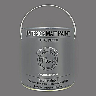 Fleur Pintura para efectos decorativos Interior Matt Paint (Metropolitan Poetry, 2,5 l)