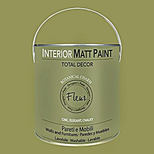 Fleur Pintura para efectos decorativos Interior Matt Paint (Botanical, 2,5 l)