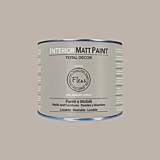 Fleur Pintura para efectos decorativos Interior Matt Paint (Greige, 375 ml)