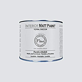 Fleur Pintura para efectos decorativos Interior Matt Paint (All About Grey, 375 ml)