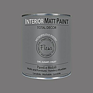 Fleur Pintura para efectos decorativos Interior Matt Paint (Metropolitan Poetry, 750 ml)