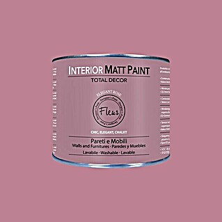 Fleur Pintura para efectos decorativos Interior Matt Paint (Elegant Rose, 375 ml)