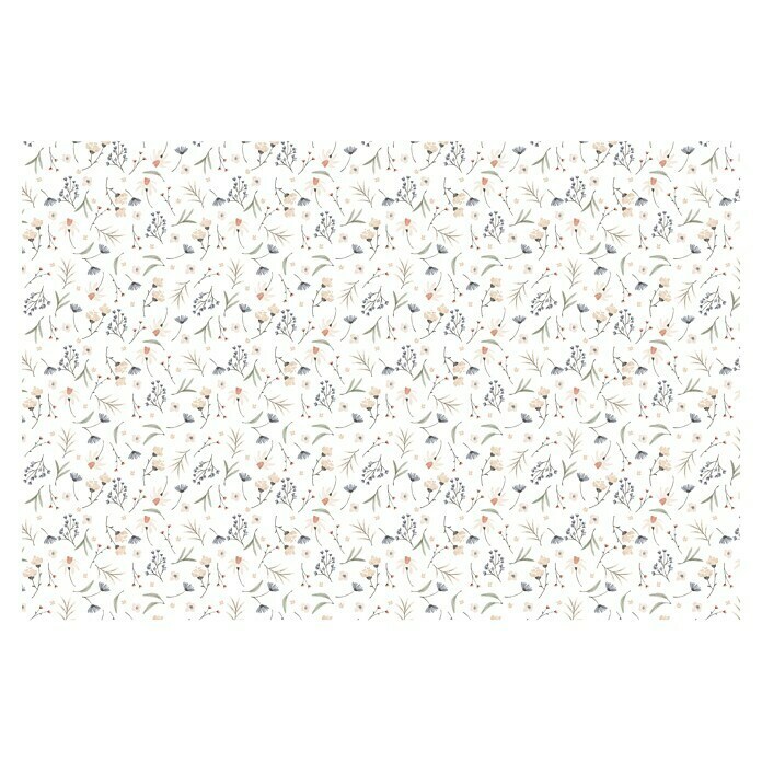 Papel pintado de vinilo Jardín (280 x 90 cm, Blanco, Autoadhesivo) | BAUHAUS