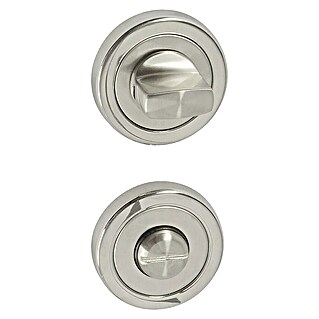 Toiletdeurgarnituur (Zilver, Geborsteld)