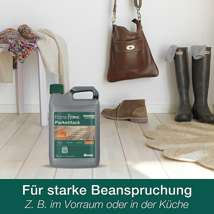 Bona Home Parkettlack Supreme (Farblos, 4 l, Matt)