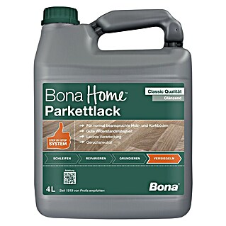 Bona Home Parkettlack Classic (4 l, Farblos, Glänzend)