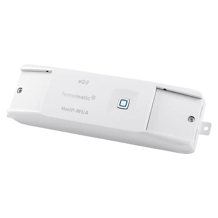 Homematic IP Aktor Universal Schaltaktor HmIP-WUA - Schaltspannung max.: 230 V - Das Homematic IP Wandthermostat mit präziser Temperaturregelung für ein optimales Raumklima und smarte Steuerung per App.