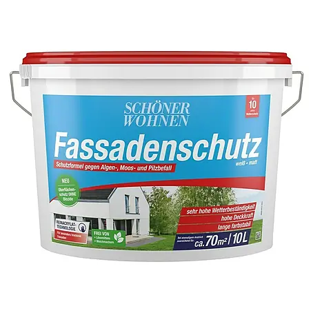 SCHÖNER WOHNEN-Farbe  Dispersionsfassadenfarbe Fassadenschutz