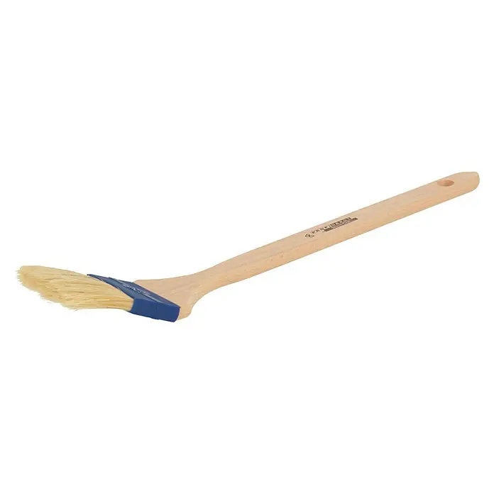 Profi Depot by Storch-Ciret Eckenstreicher - Breite Borsten: 60 mm, Mischborsten, Holz, 41 cm - Abgewinkelter Heizkörperpinsel mit Holzgriff, ideal zum Malen schwer zugänglicher Stellen wie Heizkörper.