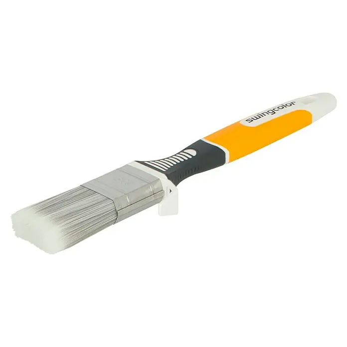 swingcolor Lackierpinsel 2K - Breite Borsten: 30 mm, Mischborsten, Kunststoff - Abgebildeter Pinsel von Swingcolor, ideal für präzise Malerarbeiten. Der Pinsel bietet dank seines ergonomischen Griffs Komfort und Kontrolle.