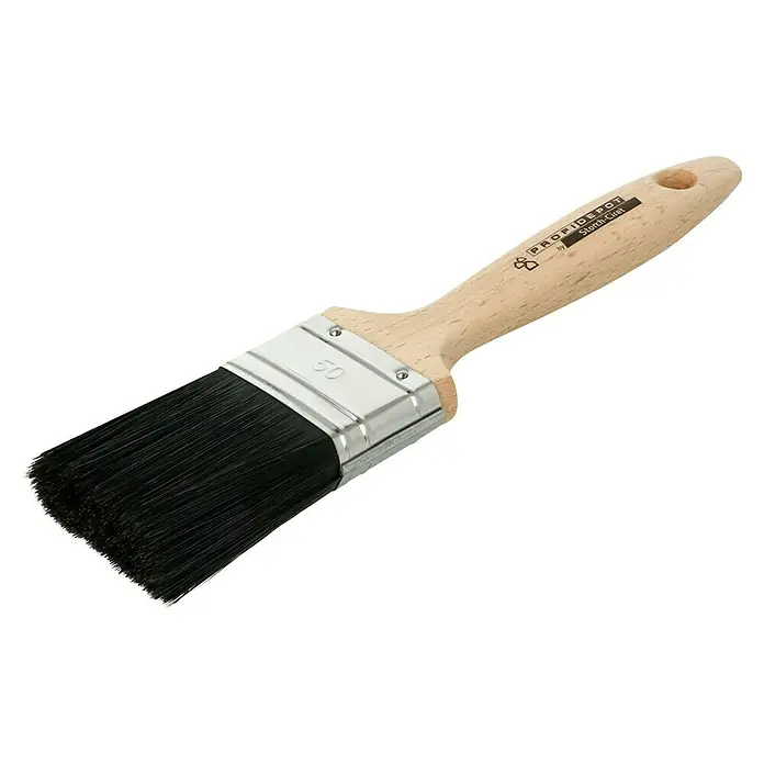 Profi Depot by Storch-Ciret Flachpinsel - Breite Borsten: 50 mm, Mischborsten, Holz, Schwarz - Pinsel der Marke ProfiDepot von Storch-Ciret. Der Pinsel hat einen Holzgriff und schwarze Borsten und die Nummer 50.
