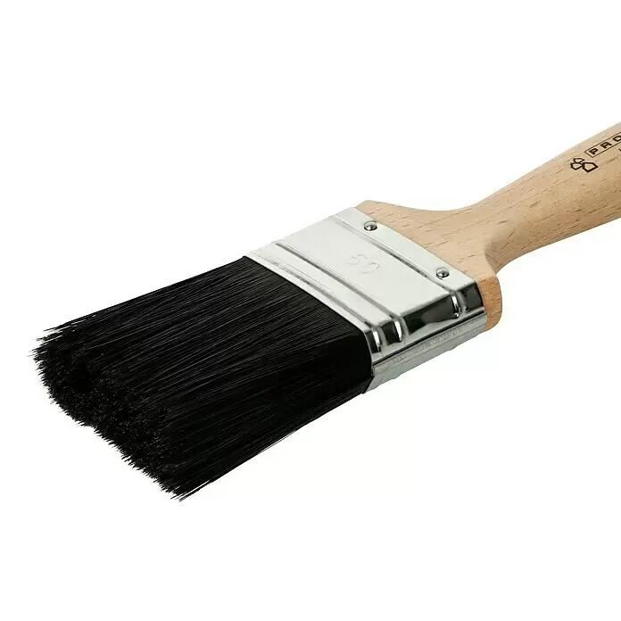 Profi Depot by Storch-Ciret Flachpinsel - Breite Borsten: 50 mm, Mischborsten, Holz, Schwarz - Detailaufnahme