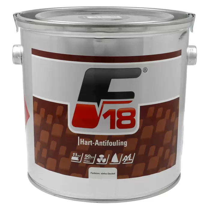 F18 Hartantifouling - Schwarz, 2,5 l