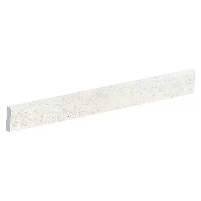 Art-Tec by Palazzo Sockelfliese - 7 x 59,5 cm, Offwhite, Glänzend - Diagonale Ansicht