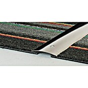 LOGOCLIC Prijelazni profil (Sjajni plemeniti čelik, 2,7 m x 50 mm x 5,6 mm, Vrsta montaže: Vijci, null)