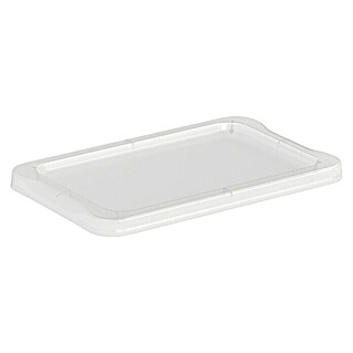 Rotho Clear Box-Deckel (Passend für: Rotho Clear Boxen 4 l, L x B x H: 27,5 x 17,5 x 1,6 cm, Transparent)