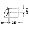 Duravit DuraStyle Stand-WC (Tiefspüler, Weiß)