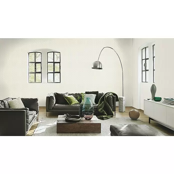 Rasch Tropical House VliestapeteAltweiß, Grafisch, 10,05 x 0,53 m