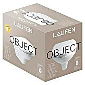 Laufen Object Wand-WC-Set (Mit WC-Sitz, Tiefspüler, Weiß)