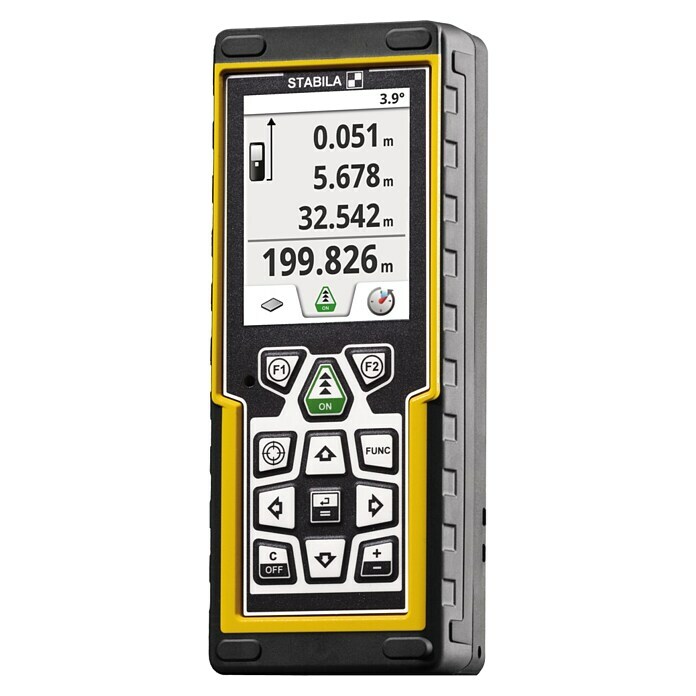 Stabila Laserentfernungsmesser LD 520 Bluetooth (Messbereich: 0,05 - 200 m, Längenmessung)