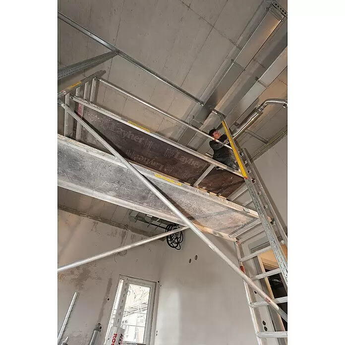 Stabila Wasserwaage Type 80 ASM - Länge: 150 cm, Anzahl Libellen: 2 Stk. - Anwendungsbeispiel