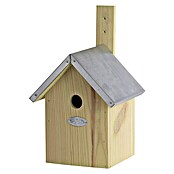 Nestkast Pimpelmees met zinken dak (17,9 x 18,1 x 32 cm, Lichtbruin) | BAUHAUS