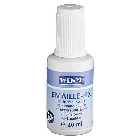 Wenko Reparatur-Lackstift Emaille-Fix (20 ml, Weiß)