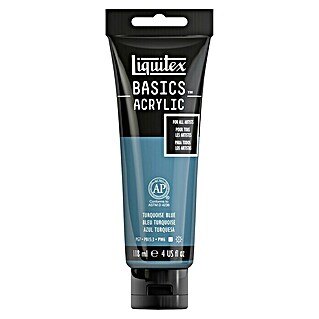 Liquitex Basics Acrylfarbe (Türkisblau, 118 ml)