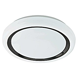 Eglo Plafón LED redondo Capasso (14,6 W, Ø x Al: 34 x 6 cm, Blanco, Blanco cálido)