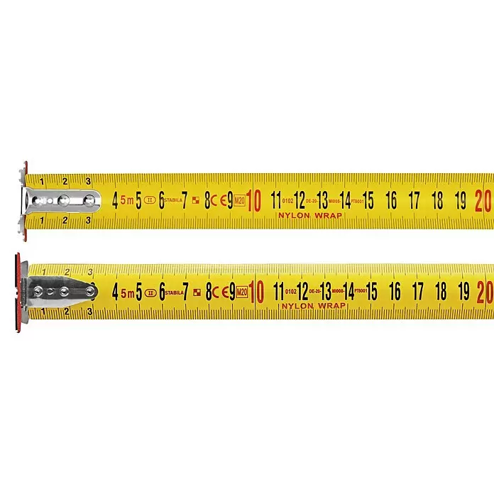 Stabila Taschenbandmaß BM 300 - 5 m - Detailaufnahme