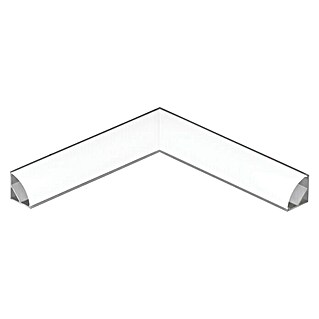 Eglo Eckverbinder Corner Profile 1 links (Aluminium, 11 cm, Aluminium)