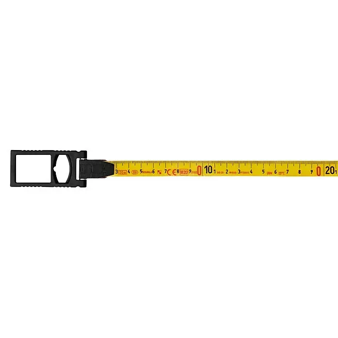 Stabila Kapselmaßband LBM 2000 Fibreglas - 20 m - Detailaufnahme