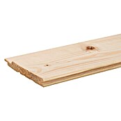 Profilholz (Fichte/Tanne, B-Sortierung, 180 x 9,6 x 1,25 cm)