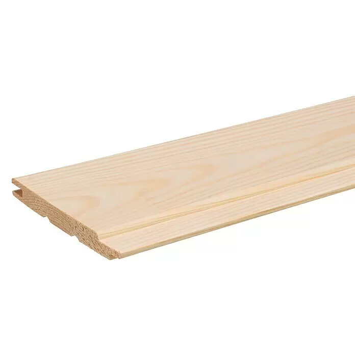 Profilholz - Kiefer, A/B-Sort., 200 x 9,6 x 1,25 cm - Detailaufnahme