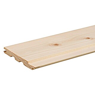 Profilholz I (Fichte/Tanne, A-Sortierung, 250 x 9,6 x 1,25 cm)