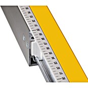 Stabila Wasserwaage 80 T (Verstellbar: 80 cm - 127 cm, Anzahl Libellen: 2)